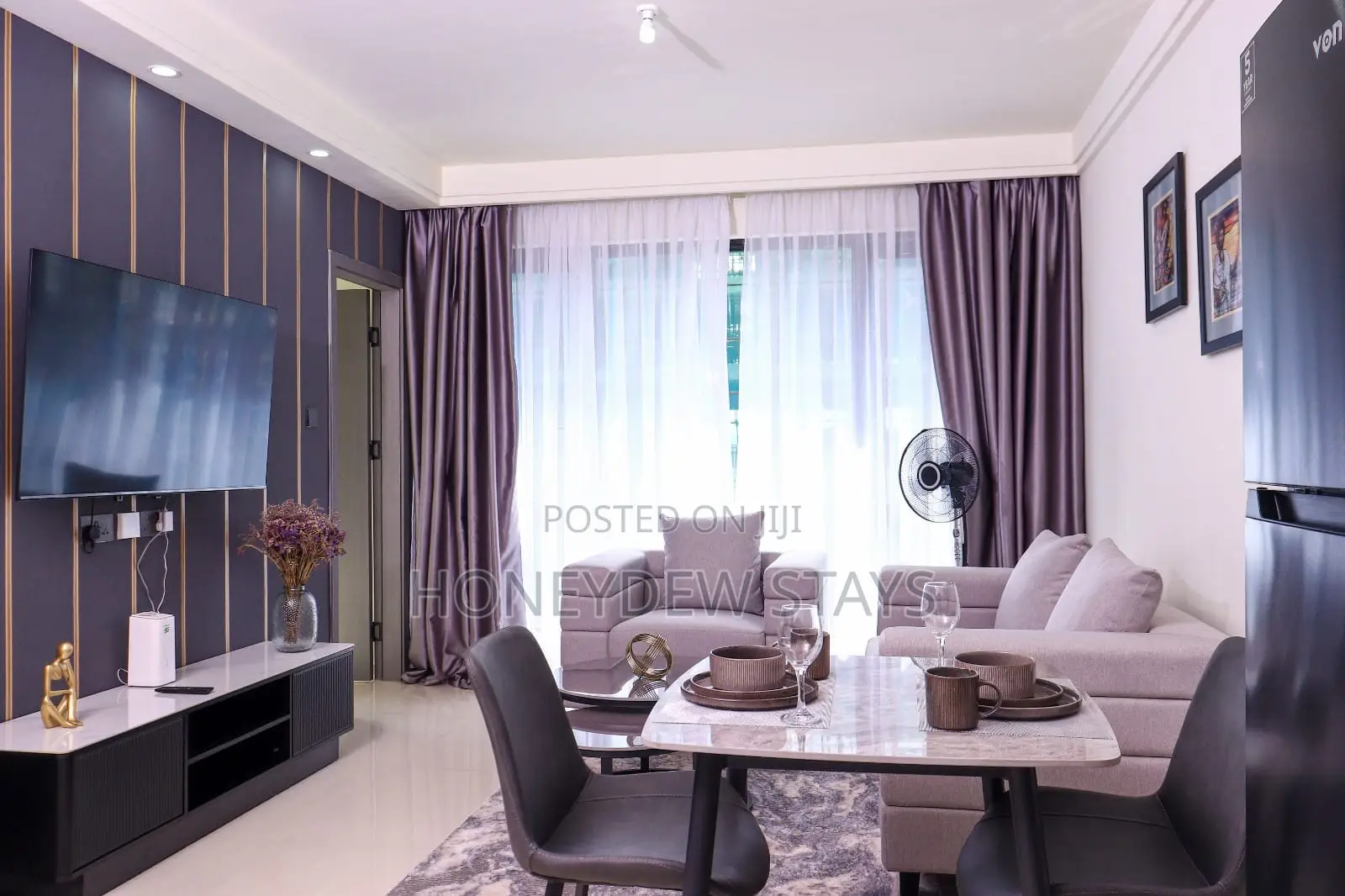 Furnished 1BR Apartment, Misty Springs, Westlands