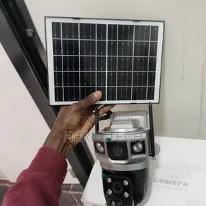 Solar Powered Surveillance Camera 4g Enabled Outdoor Night Vision
