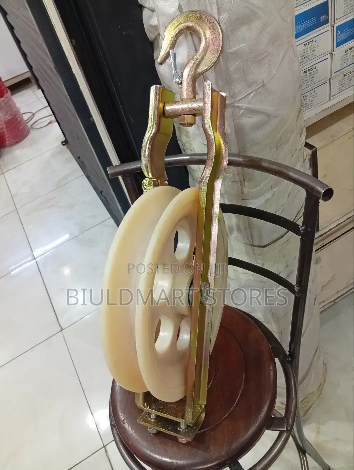Steel Frame Rigging Snatch Block