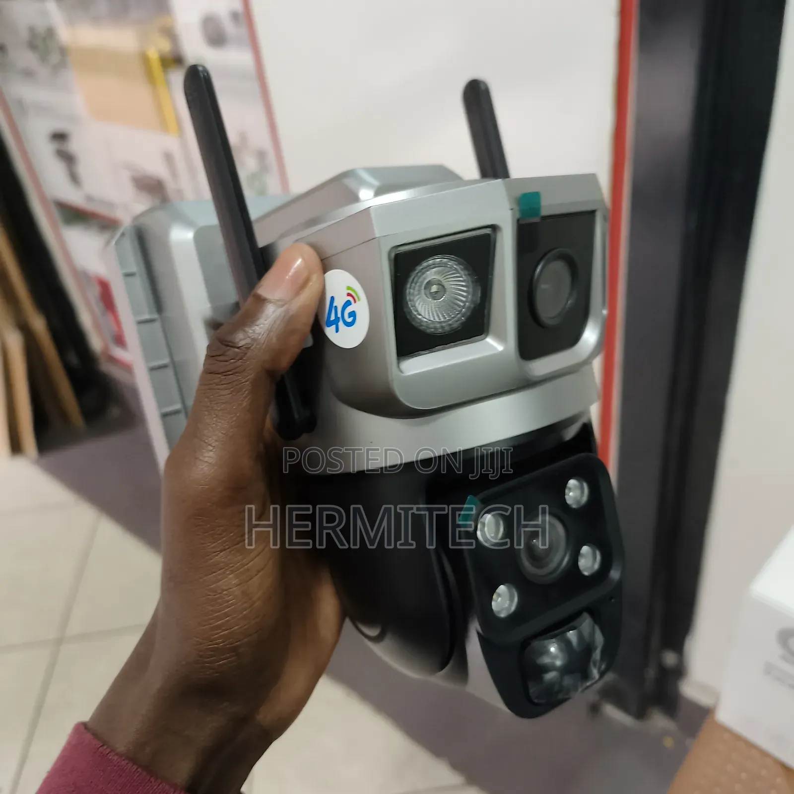 Smart Net CCTV Camera for Outdoor Use 4g Enabled Solar Powered Camera