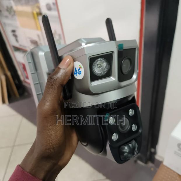 Smart Net CCTV Camera for Outdoor Use 4g Enabled Solar Powered Camera