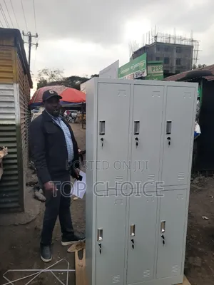 6-Door Metal Office Locker – Strong Secure Storage