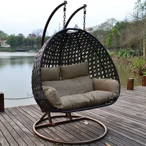 Swing Chair; Durable Modern Two Seater Swing Chair for Garden