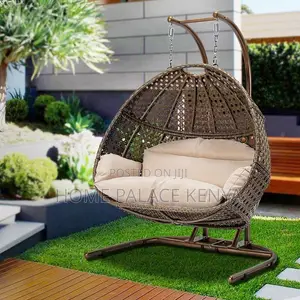 Swing Chair; Durable Modern Two Seater Swing Chair for Garden
