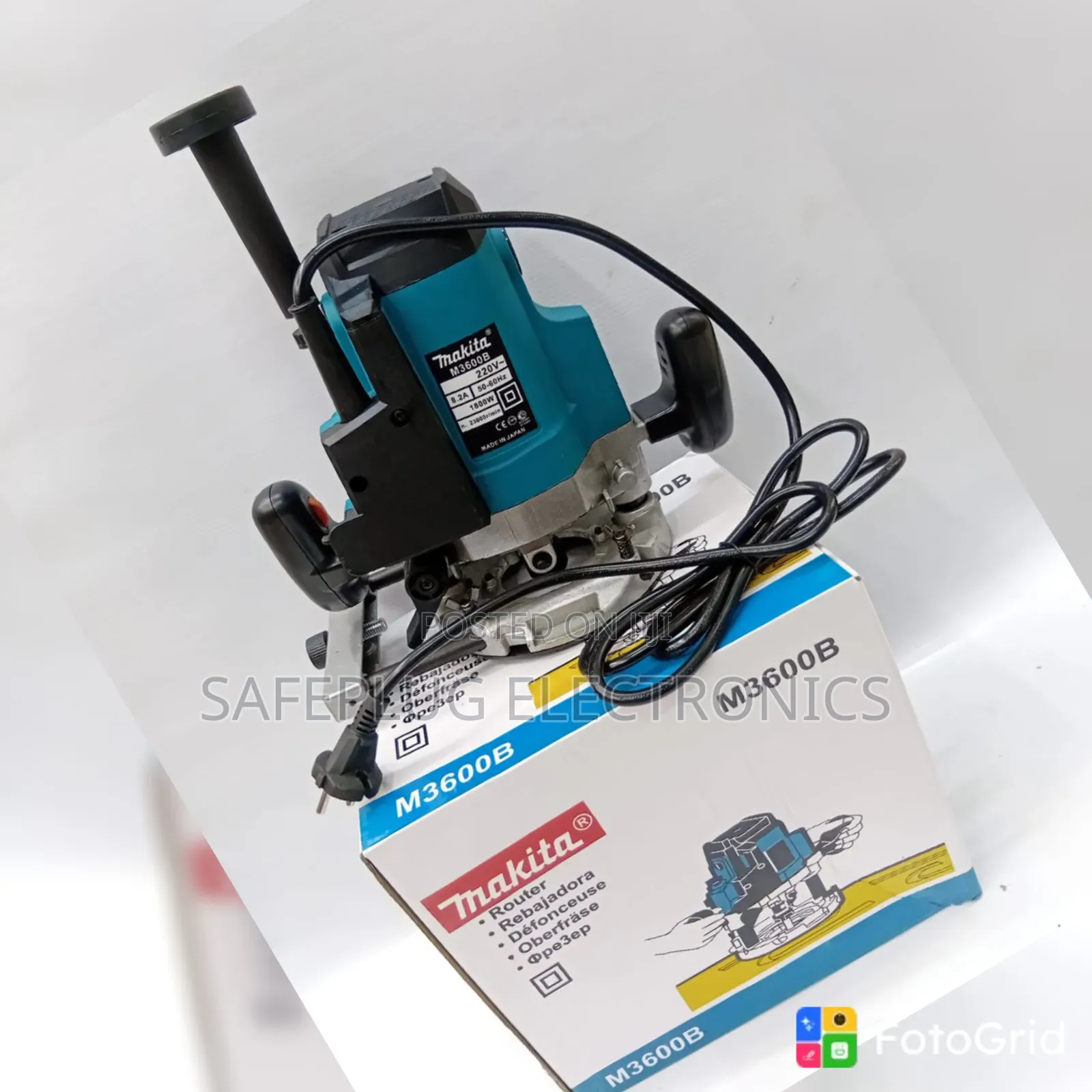 Makita Wood Router – Professional Electric Routing Machine