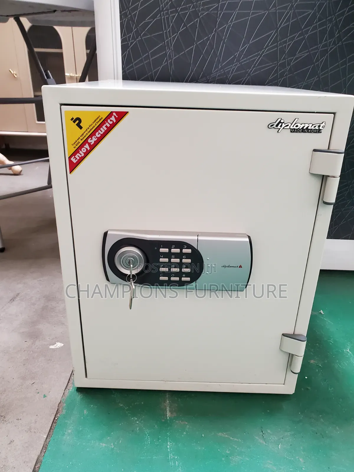 Diplomat Digital and Key Fireproof Safe