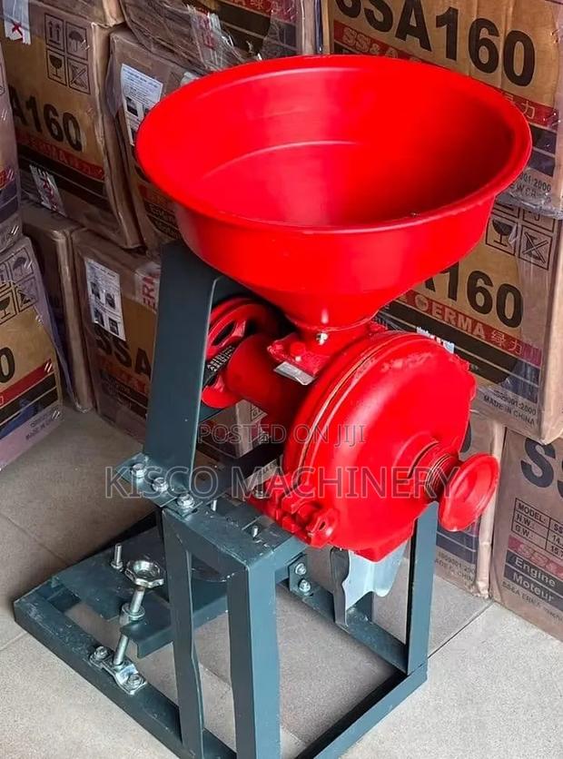Cereal Grinder Machine/Commercial Dry and Wet Disc Grinding Machine