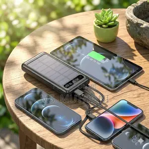 Heavy-Duty 10,000 Mah Solar Power Bank