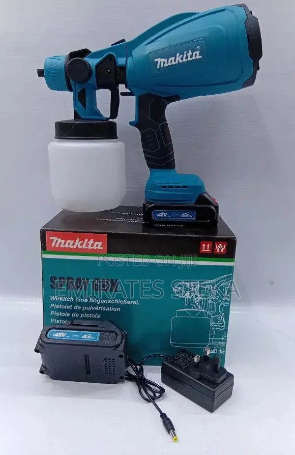 Makit 36V Cordless Spray Gun - Ergonomic, Lightweight, High-Capacity