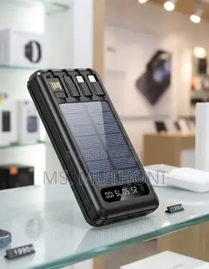 Heavy-Duty 10,000 Mah Solar Power Bank
