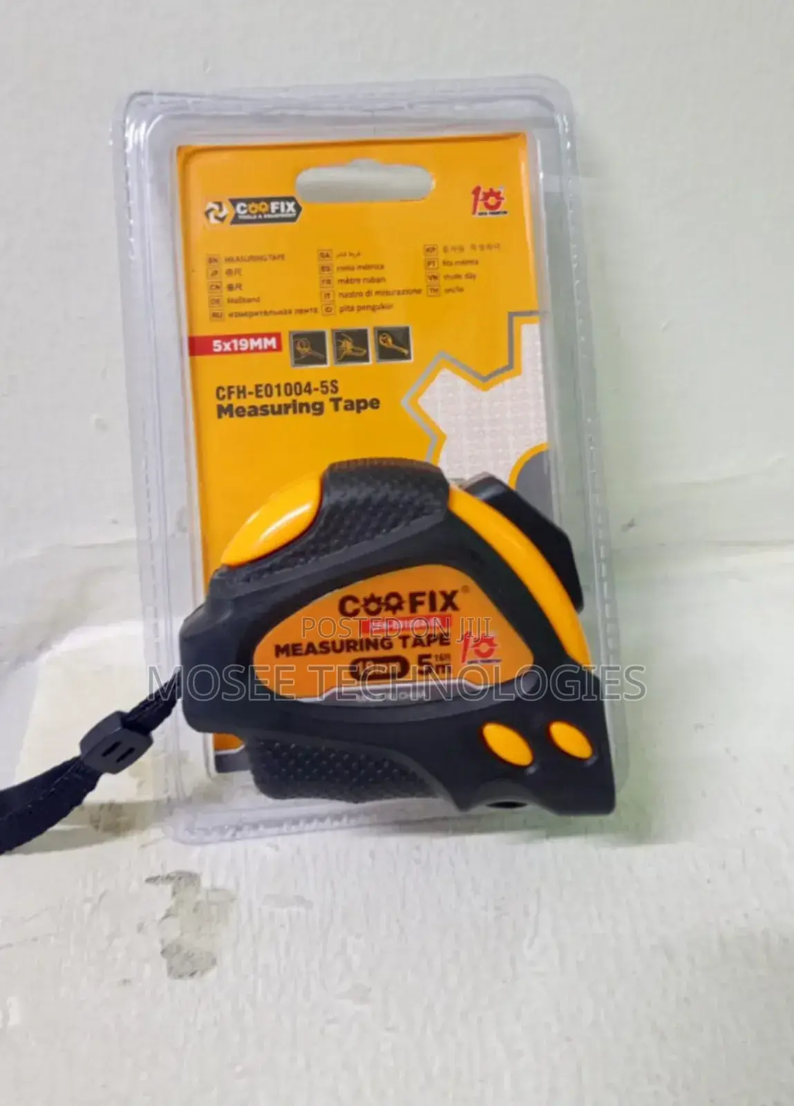 CooFix 5m Measuring Tape 19mm