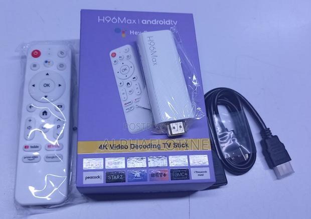 H96 Max Android TV Stick Faster Streaming Media Device