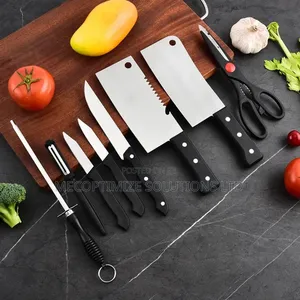 Stainless Steel Kitchen Knife Scissor Professional Sharp Chef Knives