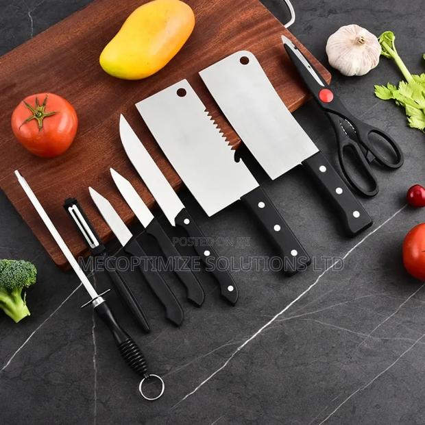 Stainless Steel Kitchen Knife Scissor Professional Sharp Chef Knives