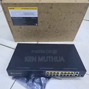 Netis 16 Port POE Switch-St119ghpdi-2g1ms-250