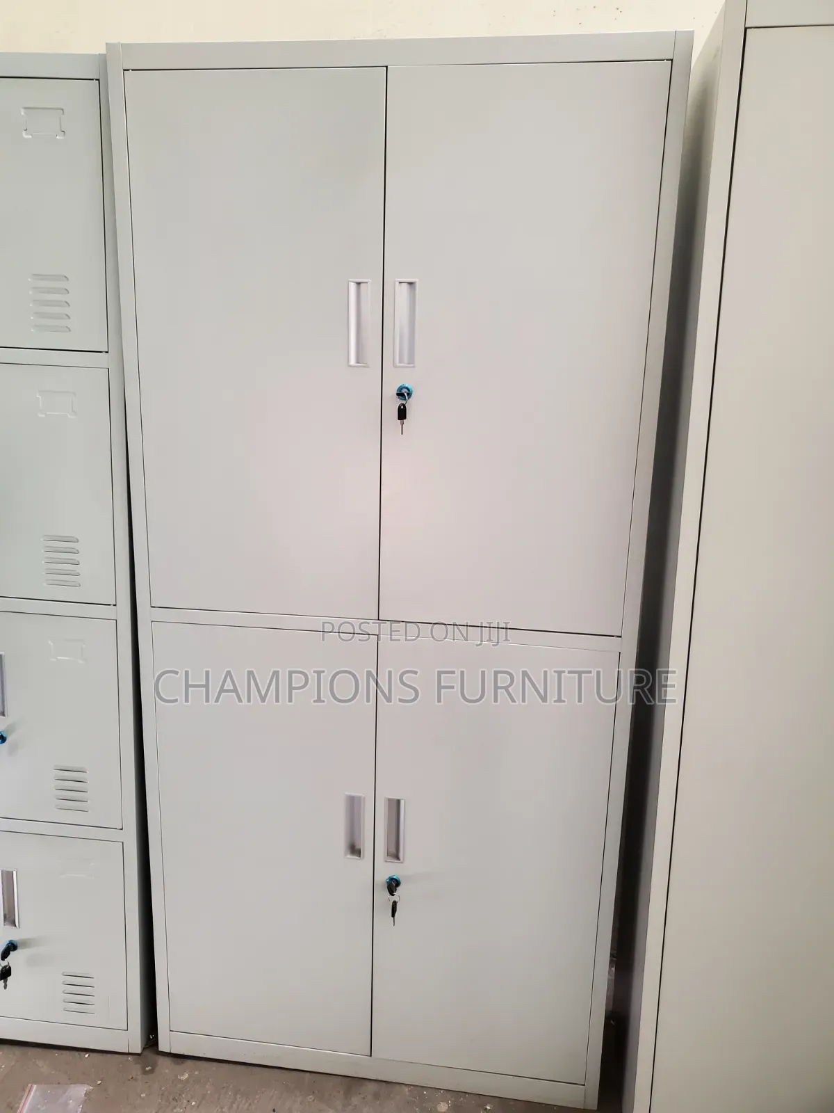 4-Door Split Steel Cabinet