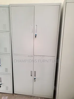 4-Door Split Steel Cabinet