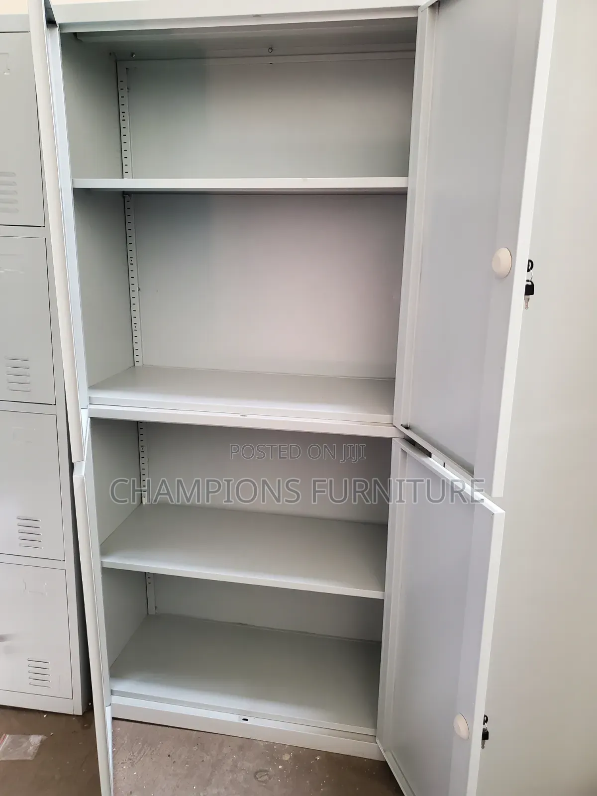 4-Door Split Steel Cabinet