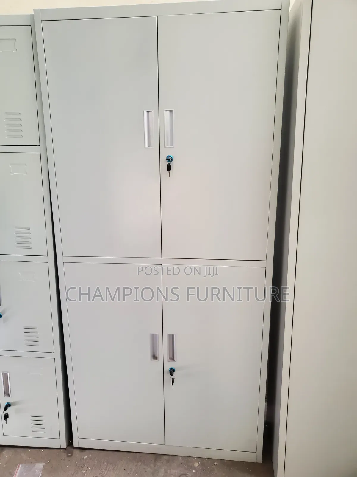 4-Door Split Steel Cabinet