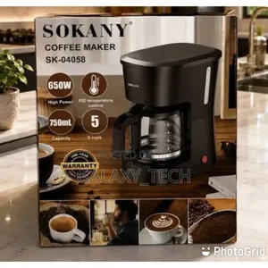 750ml Sokany Coffee Maker SK-04045