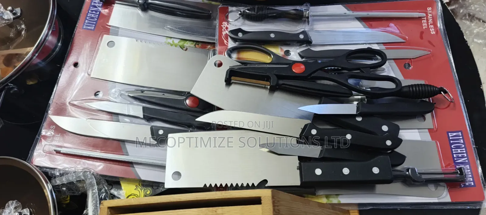 Stainless Steel Kitchen Knife Scissor Professional Sharp Chef Knives