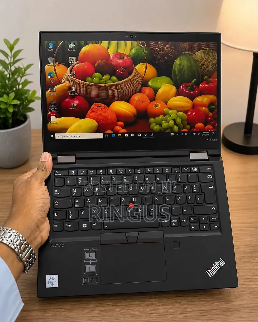 Laptop Lenovo ThinkPad x13 Yoga 16GB Intel Core i7 SSD 512GB