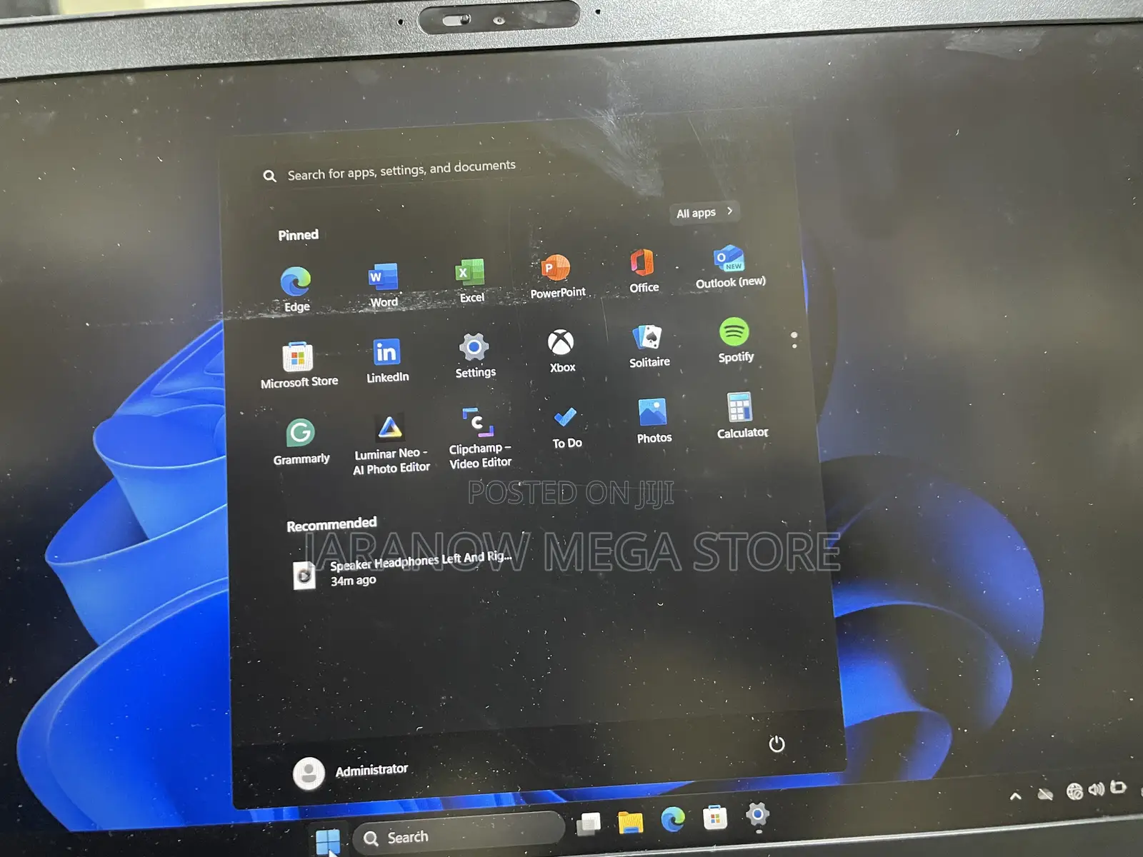 Laptop Dell Latitude 5500 8GB Intel Core i7 SSD 256GB
