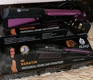  
*Nunix Professional Ceramic Hair Straightener