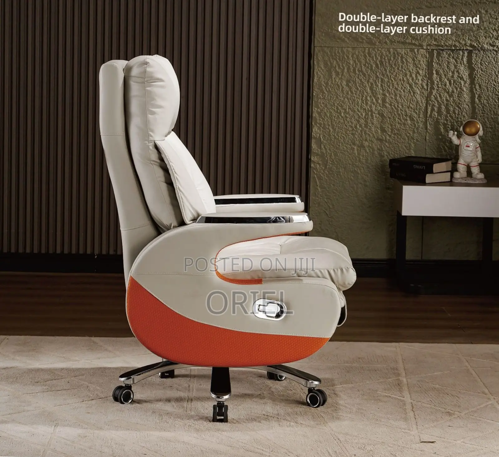 Office Chair : High Back Executive C.E.O Office Leather Chair