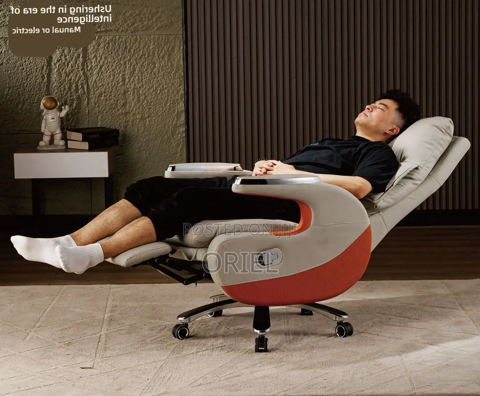 Office Chair : High Back Executive C.E.O Office Leather Chair