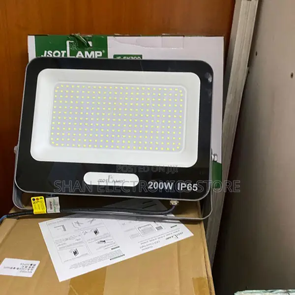 Waterproof Brighter 200 W High Quality Outdoor Security Floodlight.