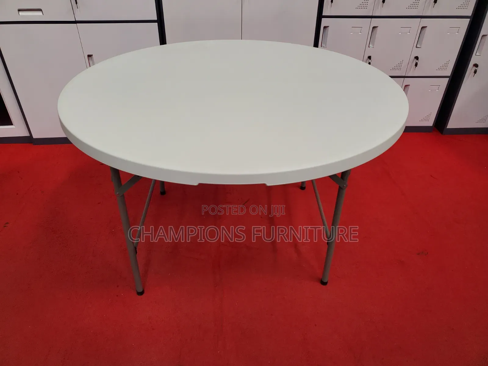 1.2M Round Foldable Heavy Duty Outdoor Table