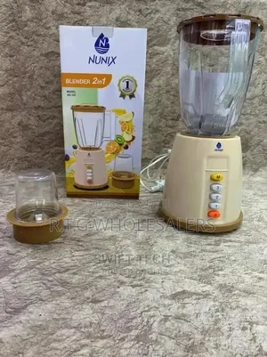 Nunix AK-100 - 2 in 1 Blender With Grinding Machine - 1.5L