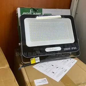 200W LED Flood Light Outdoor With 6ft Plug, 24000LM Brighter