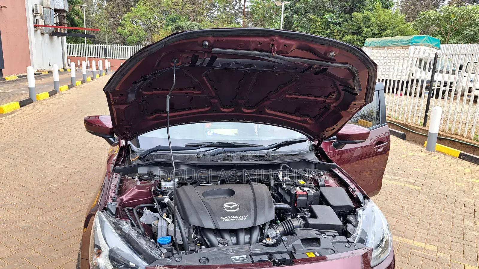 Mazda Demio 2019 Maroon