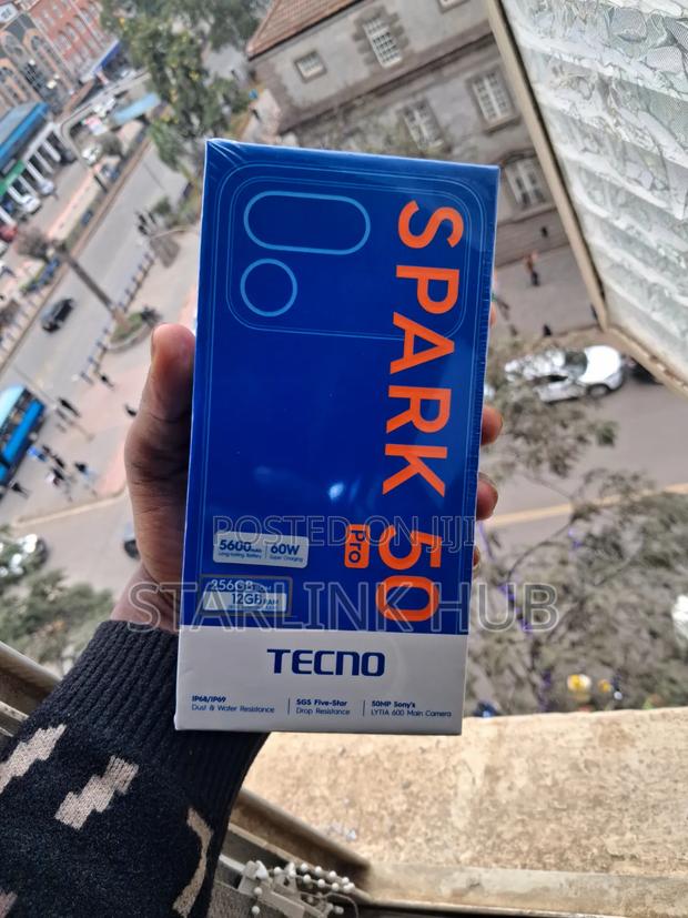 New Tecno Spark 50 Pro 256 GB White