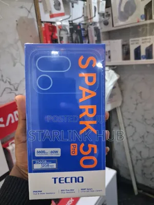 New Tecno Spark 50 Pro 256 GB White