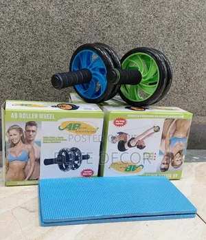 AB Roller Wheel – Heavy-Duty Abdominal Exercise Wheel for Core