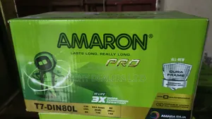 Amaron T7- Din80L MF Car Battery