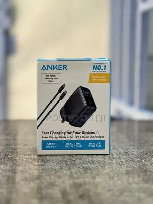 Anker Fast Charger (140W, 4-Port, PD 3.1, 3-Pin)
