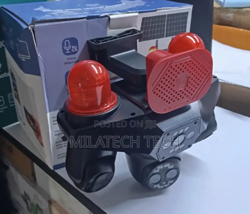 4G Solar Camera 4 Lens With Motion Detection