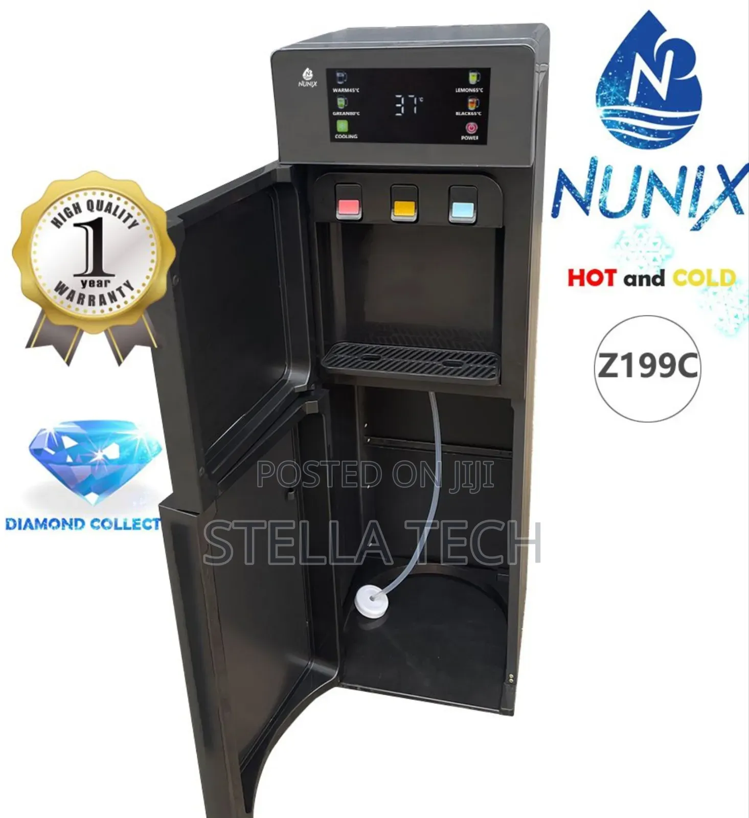 Z199C Nunix Bottom Load Hot, Normal and Cold Water Disperser