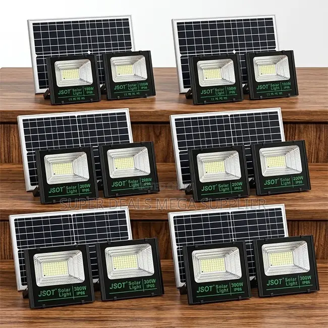 Factory Direct Prices 100W,200W,300W Watts Double Solar Floodlights