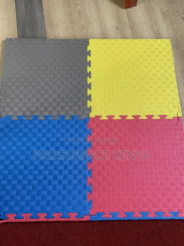 EVA Floor Mat 10mm | 60×60cm Gym, Play Exercise Mat