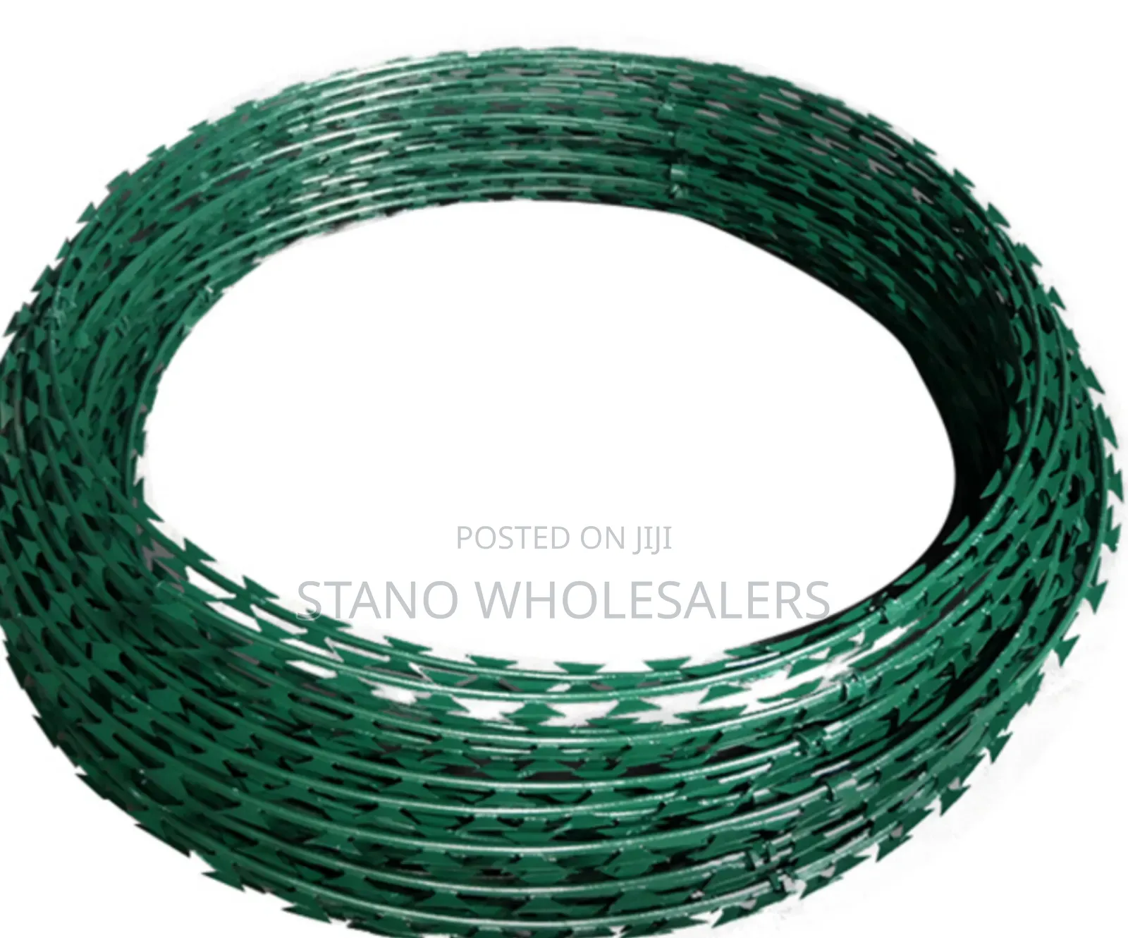 Green Razor Wires