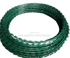 Green Razor Wires