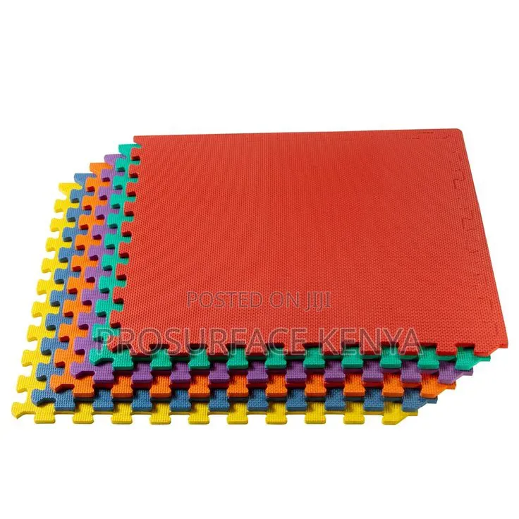 10mm EVA Interlocking Mat | 60×60cm Home Gym Floor Mat