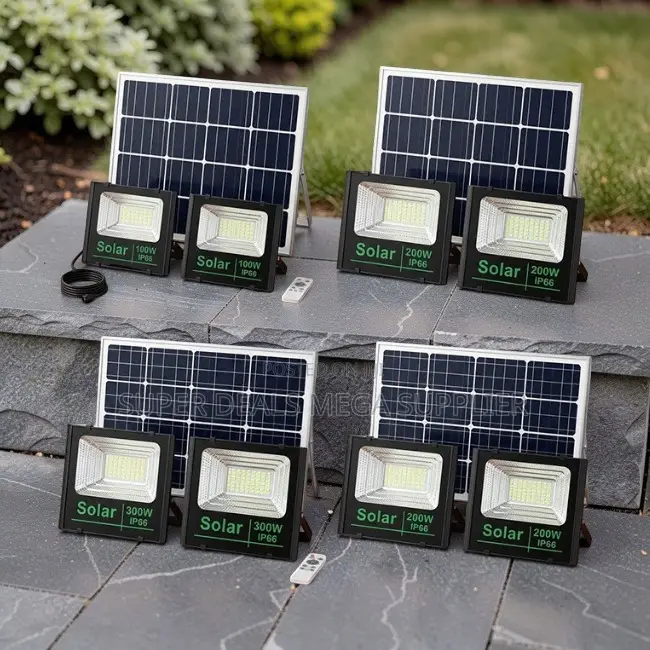 Manufacturer Prices 100W,200W,300W Watts Double Solar Floodlights