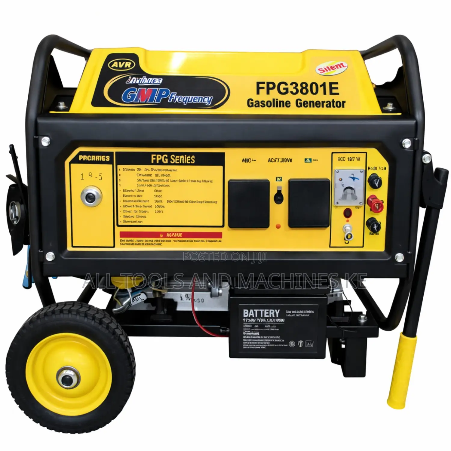 GOLF GERMANY FPG3801E 3.8KVA Gasoline Generator – Electric Start