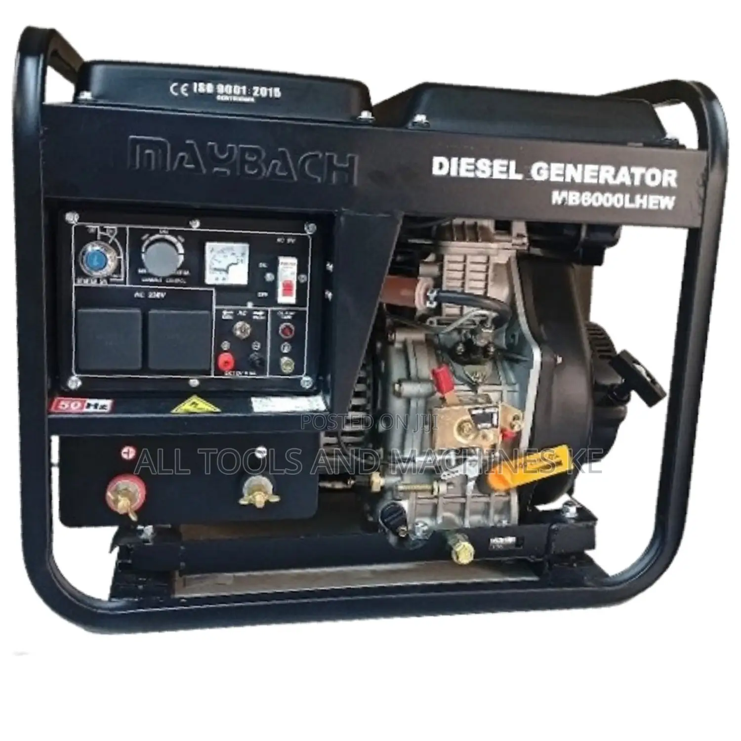 6KVA Maybach Diesel Welding Generator MB6000LHEW Heavy-Duty Power